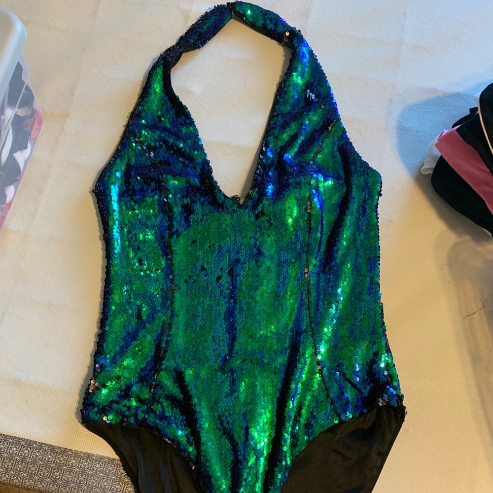 Mermaid Sequin bodysuit